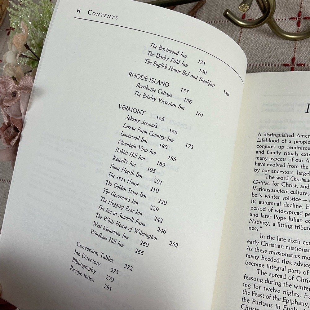 Vintage 1992 Christmas At New England’s Favorite Inns Traditions Lore & Recipes - Picture 6 of 6